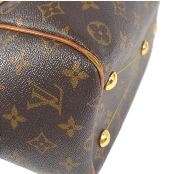 Authentic Louis Vuitton Tivoli Monogram PM Canvas Tote Satchel - Picture 4 of 12